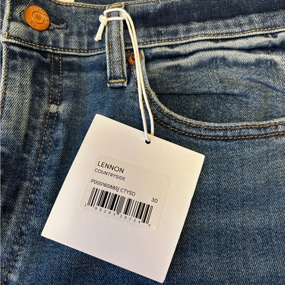 Pistola NWT Sz 30 Lennon Jeans high rise crop. - Picture 2 of 5